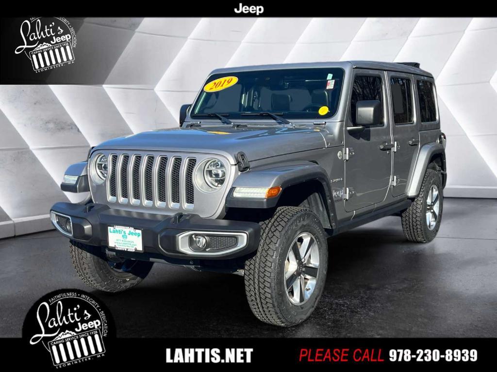 used 2019 Jeep Wrangler Unlimited car, priced at $30,603