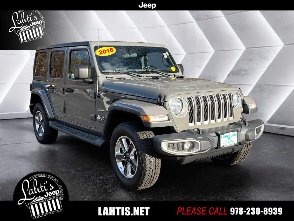 used 2018 Jeep Wrangler Unlimited car, priced at $27,777