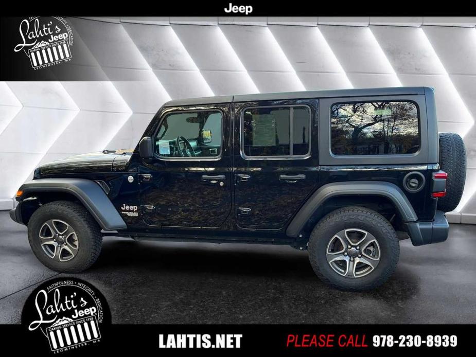 used 2020 Jeep Wrangler Unlimited car, priced at $31,429