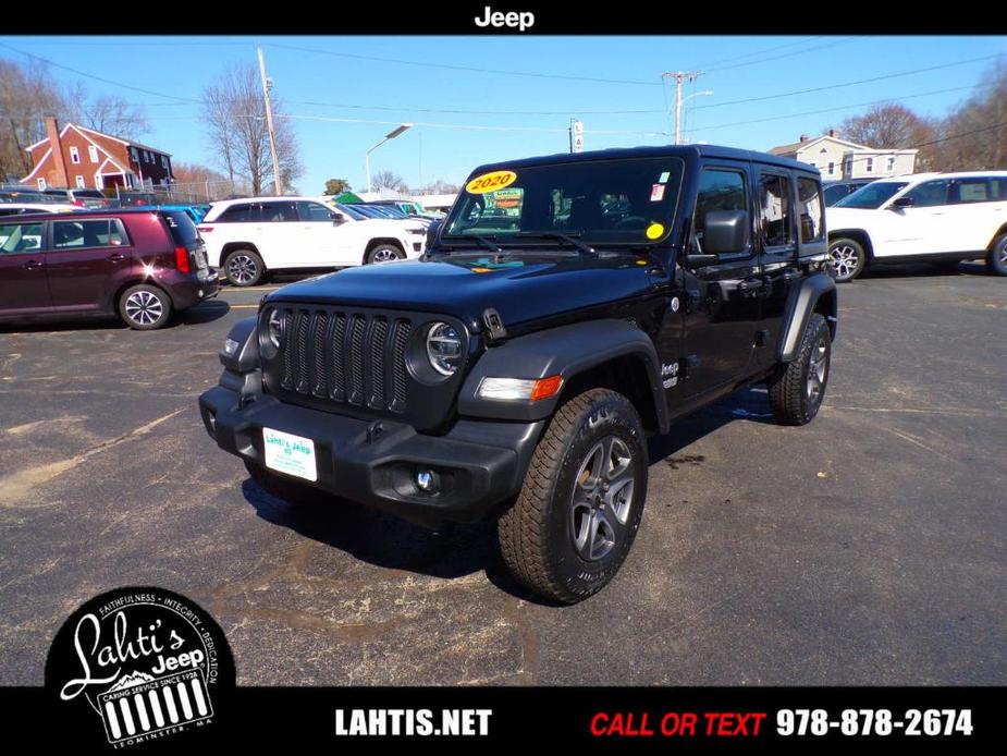 used 2020 Jeep Wrangler Unlimited car, priced at $37,585