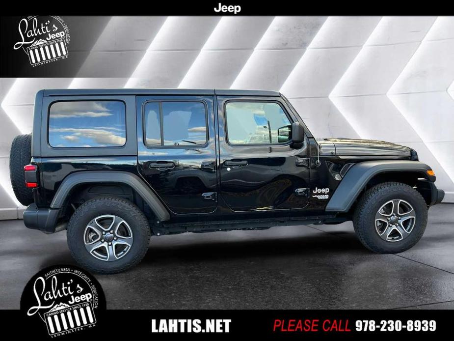 used 2020 Jeep Wrangler Unlimited car, priced at $31,429