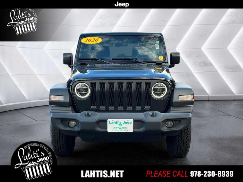 used 2020 Jeep Wrangler Unlimited car, priced at $31,429