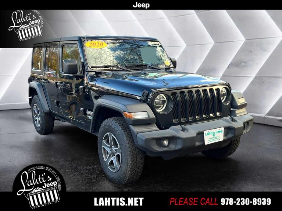 used 2020 Jeep Wrangler Unlimited car, priced at $31,429