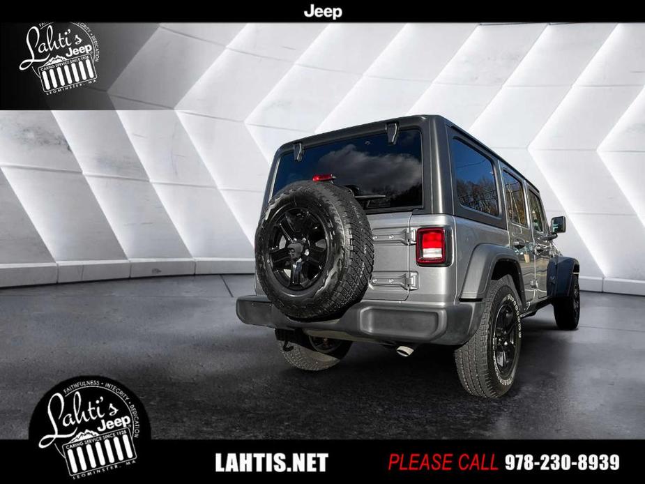 used 2018 Jeep Wrangler Unlimited car, priced at $28,396