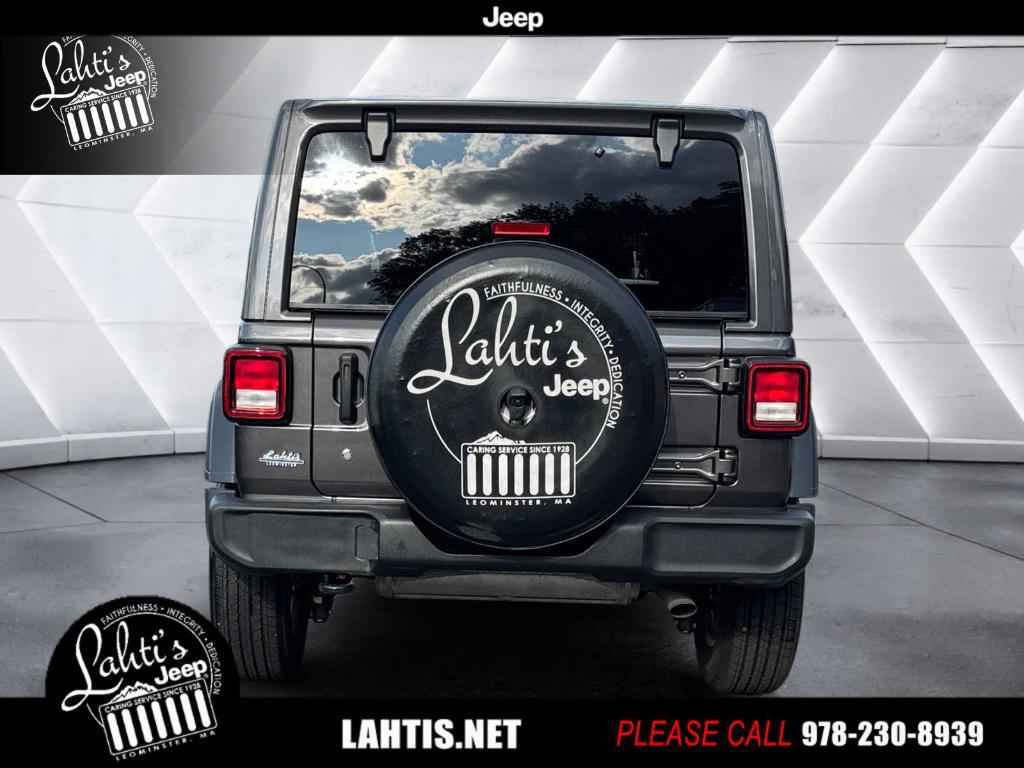 used 2020 Jeep Wrangler Unlimited car, priced at $33,955