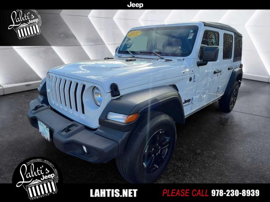 used 2022 Jeep Wrangler Unlimited car, priced at $31,999