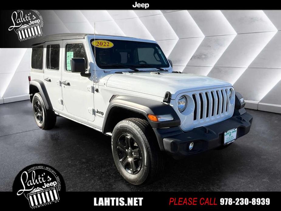 used 2022 Jeep Wrangler Unlimited car, priced at $31,999