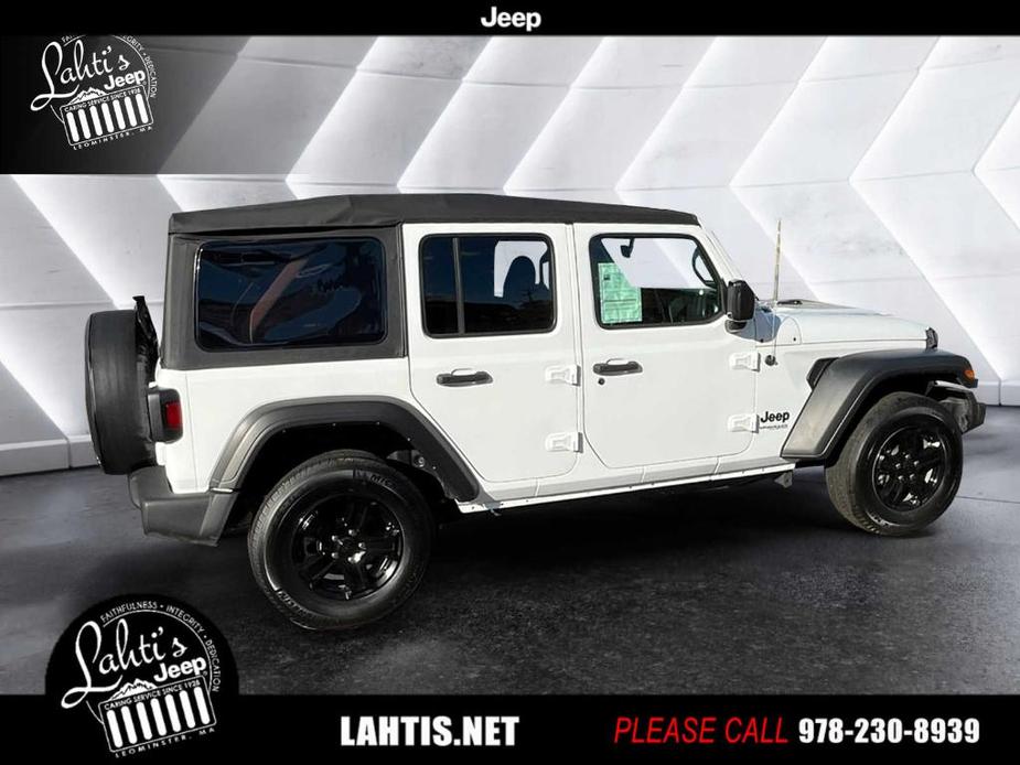 used 2022 Jeep Wrangler Unlimited car, priced at $31,999