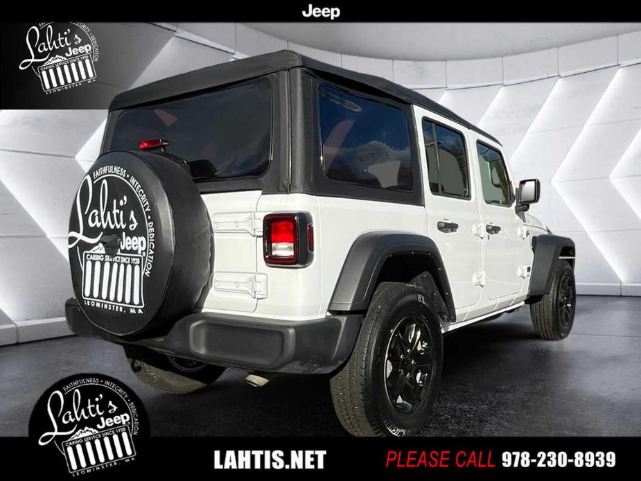 used 2022 Jeep Wrangler Unlimited car, priced at $31,999