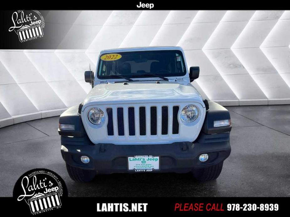 used 2022 Jeep Wrangler Unlimited car, priced at $31,999