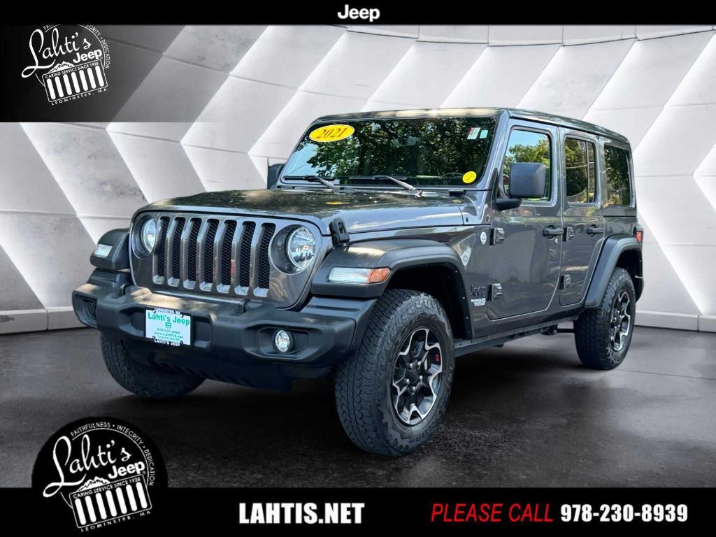 used 2021 Jeep Wrangler Unlimited car, priced at $33,970