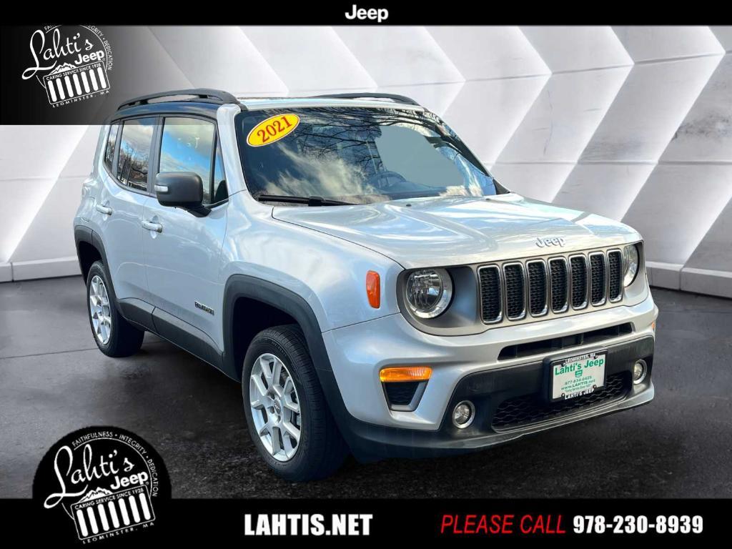 used 2021 Jeep Renegade car, priced at $21,891