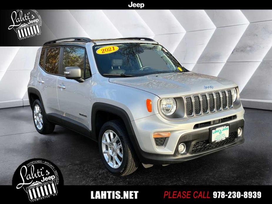 used 2021 Jeep Renegade car, priced at $21,499