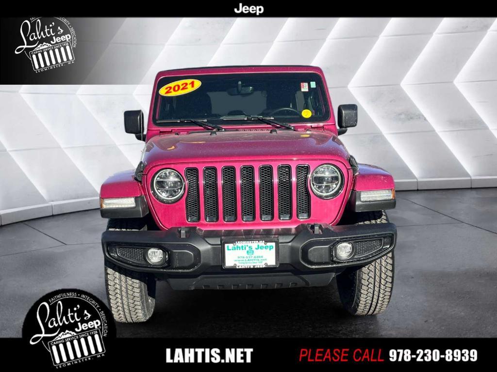 used 2021 Jeep Wrangler Unlimited car, priced at $34,933