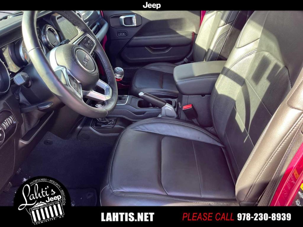 used 2021 Jeep Wrangler Unlimited car, priced at $34,933