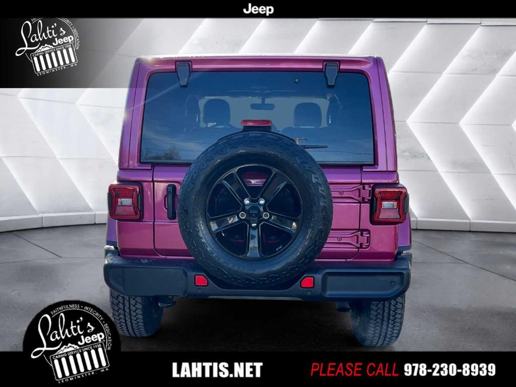 used 2021 Jeep Wrangler Unlimited car, priced at $34,933