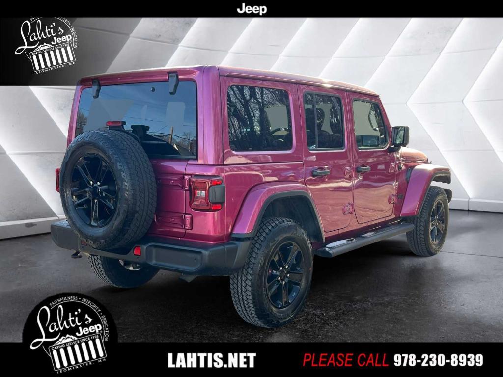 used 2021 Jeep Wrangler Unlimited car, priced at $34,933