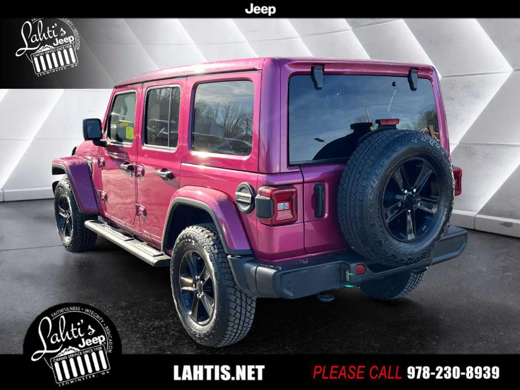 used 2021 Jeep Wrangler Unlimited car, priced at $34,933