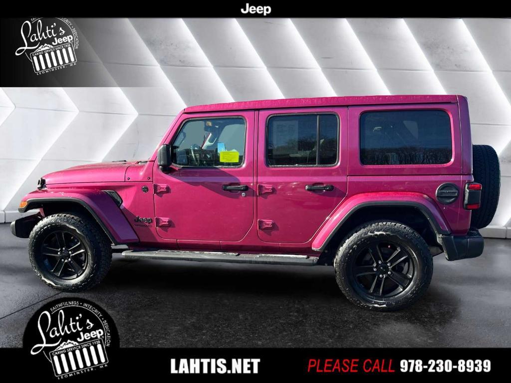 used 2021 Jeep Wrangler Unlimited car, priced at $34,933