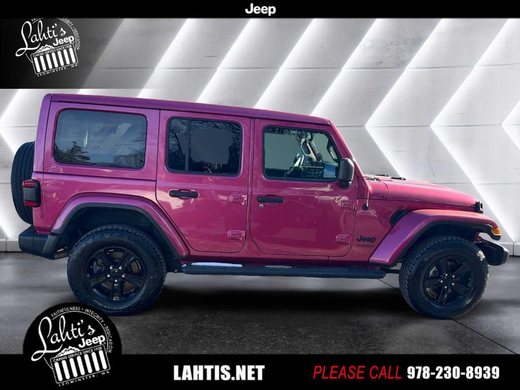 used 2021 Jeep Wrangler Unlimited car, priced at $34,933