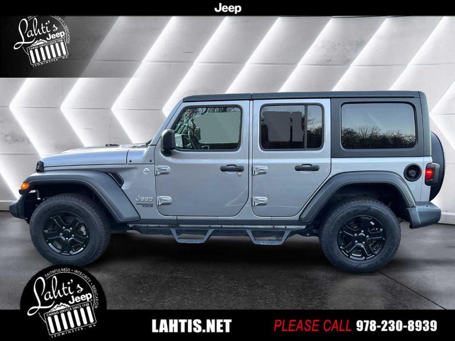 used 2019 Jeep Wrangler Unlimited car, priced at $29,696