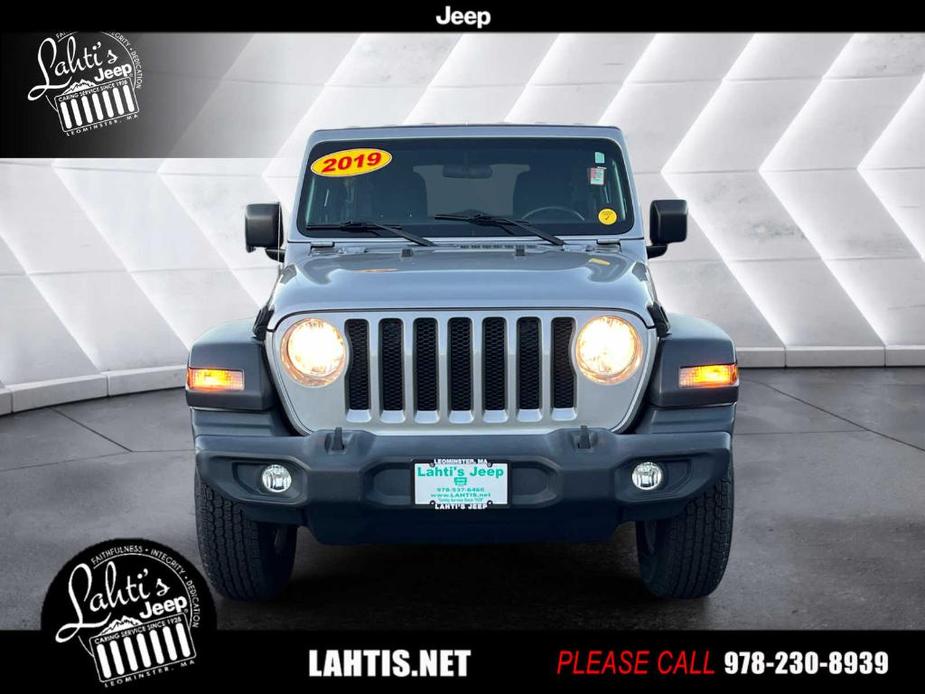 used 2019 Jeep Wrangler Unlimited car, priced at $29,696