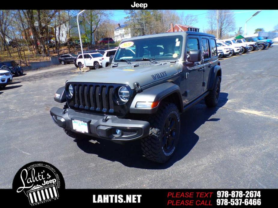 used 2021 Jeep Wrangler Unlimited car, priced at $33,945
