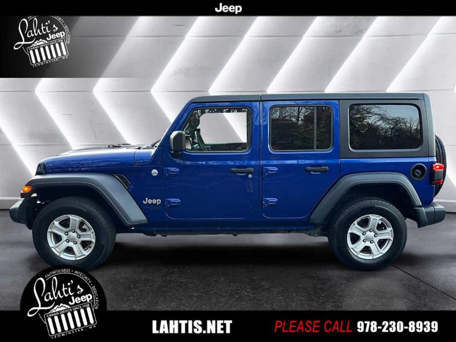 used 2019 Jeep Wrangler Unlimited car, priced at $31,999