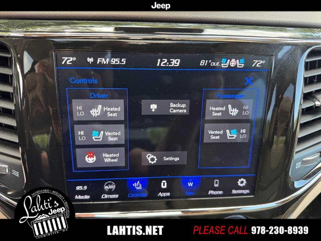 used 2021 Jeep Grand Cherokee car, priced at $33,930