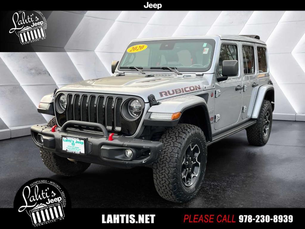 used 2020 Jeep Wrangler Unlimited car, priced at $40,377