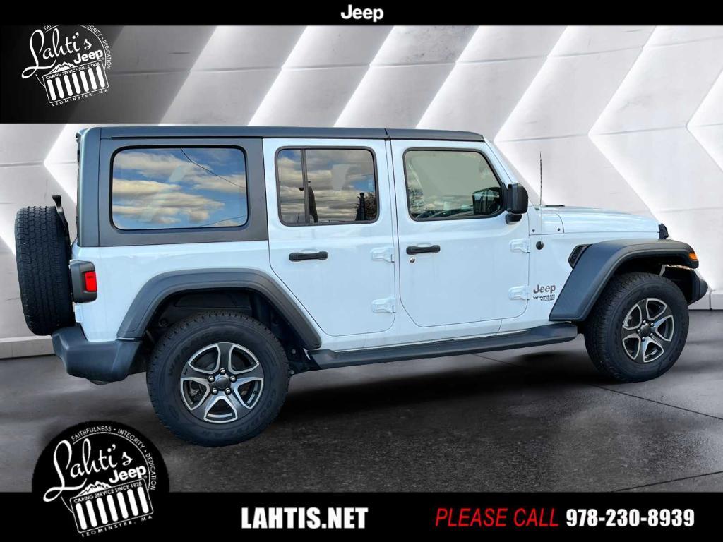 used 2020 Jeep Wrangler Unlimited car, priced at $30,996