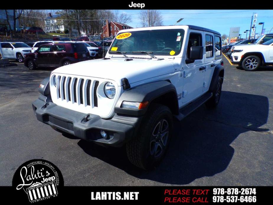 used 2020 Jeep Wrangler Unlimited car, priced at $35,990