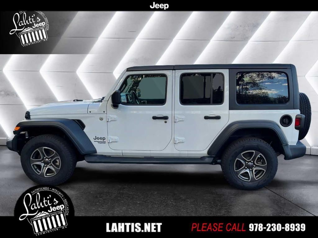 used 2020 Jeep Wrangler Unlimited car, priced at $30,996