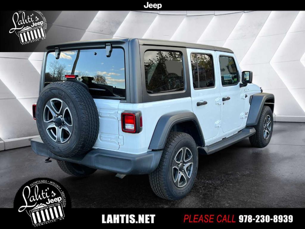 used 2020 Jeep Wrangler Unlimited car, priced at $30,996