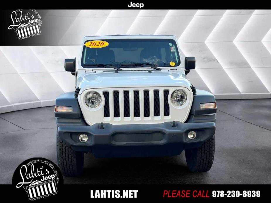 used 2020 Jeep Wrangler Unlimited car, priced at $30,996