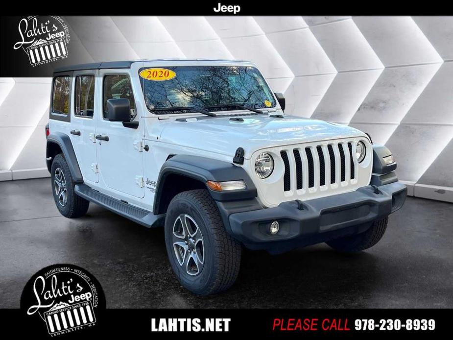 used 2020 Jeep Wrangler Unlimited car, priced at $30,996