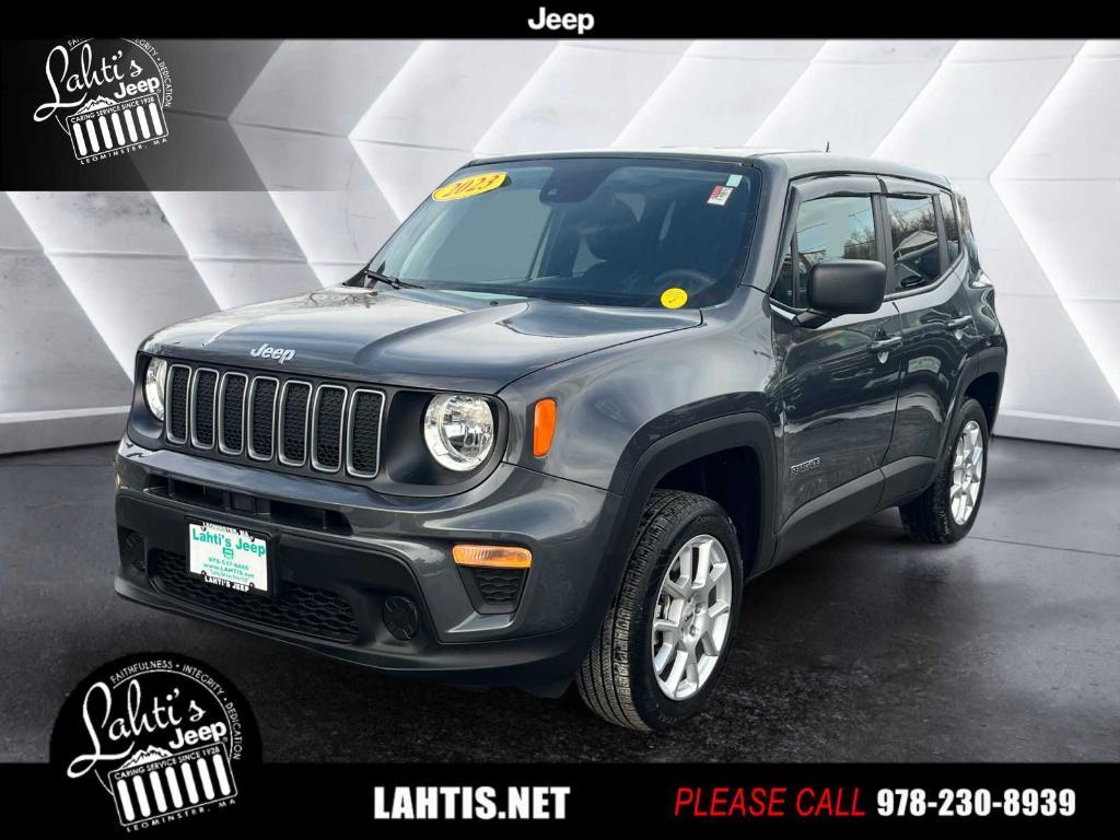 used 2023 Jeep Renegade car, priced at $21,942