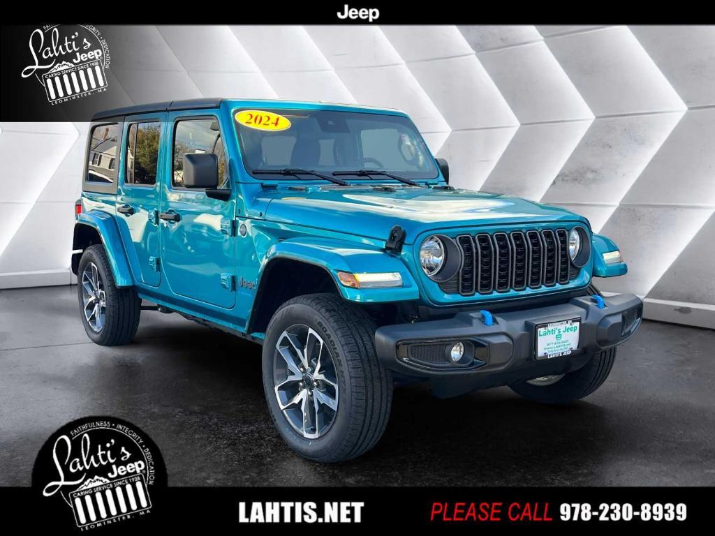 new 2024 Jeep Wrangler 4xe car, priced at $44,745