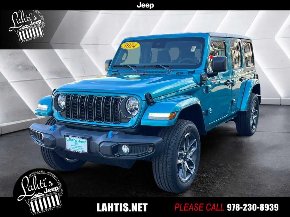 new 2024 Jeep Wrangler 4xe car, priced at $44,745