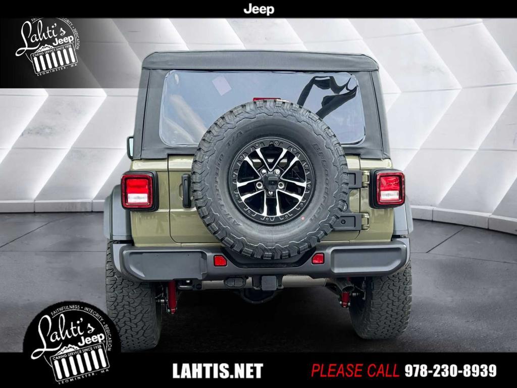 new 2025 Jeep Wrangler car, priced at $49,180