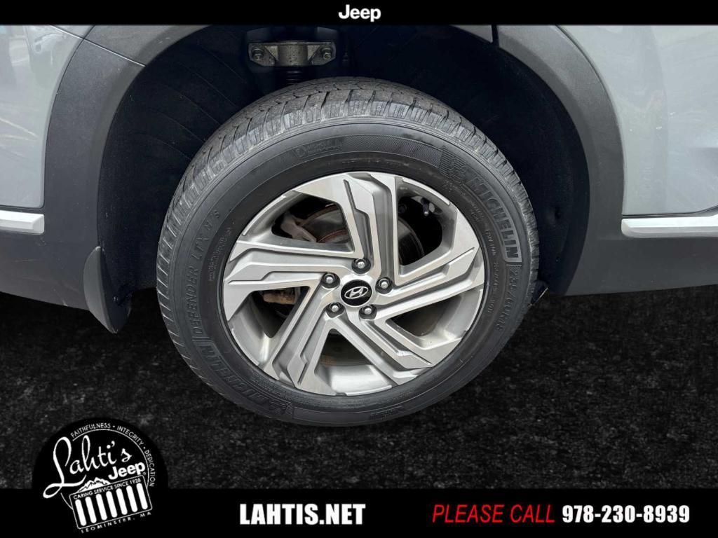 used 2021 Hyundai Santa Fe car, priced at $20,675