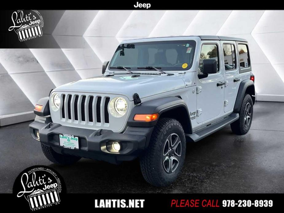 used 2021 Jeep Wrangler Unlimited car, priced at $29,491