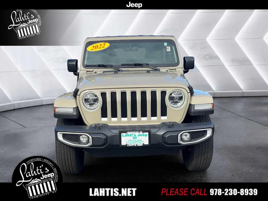 used 2022 Jeep Wrangler Unlimited car, priced at $34,999