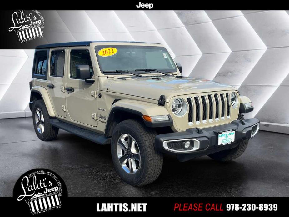 used 2022 Jeep Wrangler Unlimited car, priced at $34,999