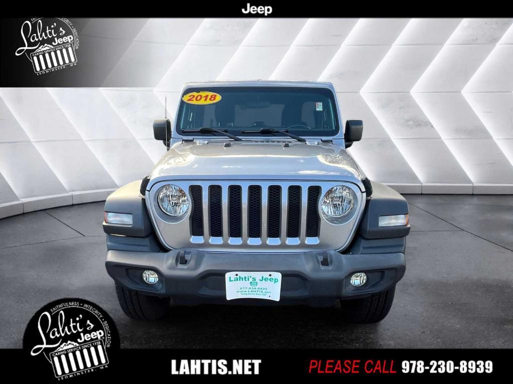 used 2018 Jeep Wrangler Unlimited car, priced at $27,699