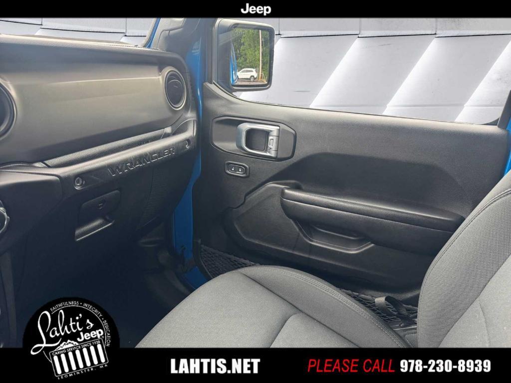 used 2021 Jeep Wrangler Unlimited car, priced at $32,330