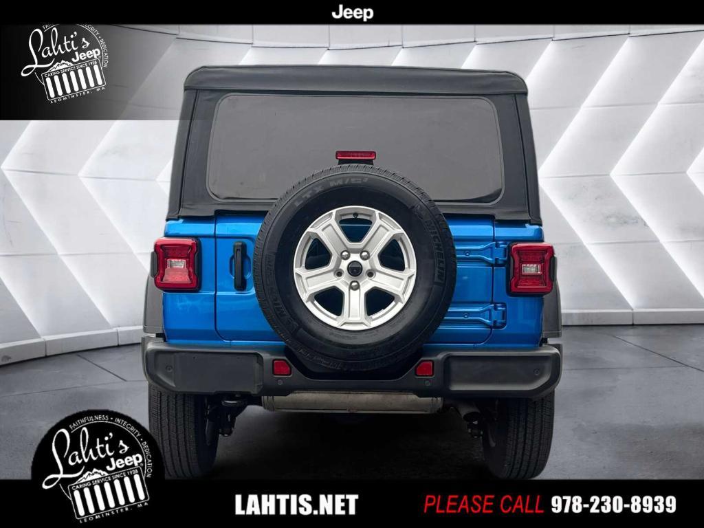 used 2021 Jeep Wrangler Unlimited car, priced at $32,330