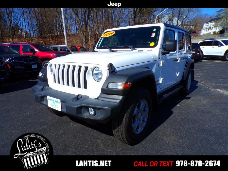 used 2020 Jeep Wrangler Unlimited car, priced at $36,647