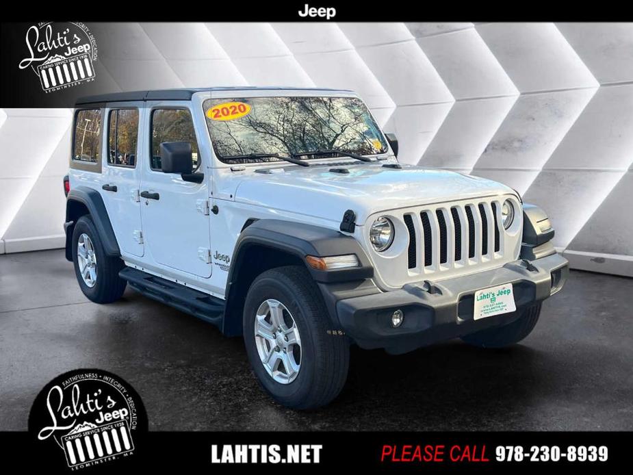 used 2020 Jeep Wrangler Unlimited car, priced at $29,996