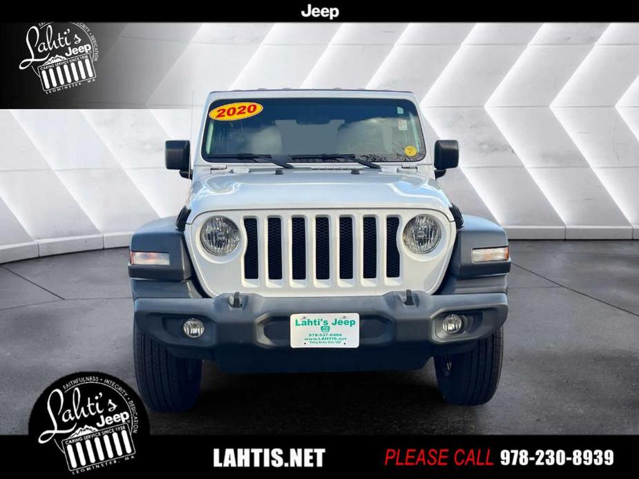 used 2020 Jeep Wrangler Unlimited car, priced at $29,996